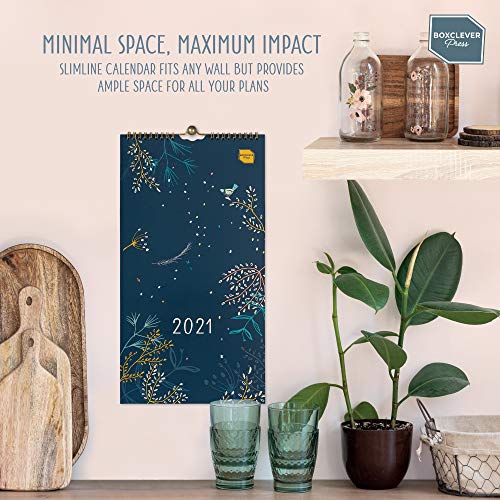 (en inglés) Everyday Calendar for Two de Boxclever Press. Calendario 2021 pared con diseño de columnas flexible hasta 4 personas. Calendario 2021 se adapta a cualquier horario. Calendario enero-dic‘21