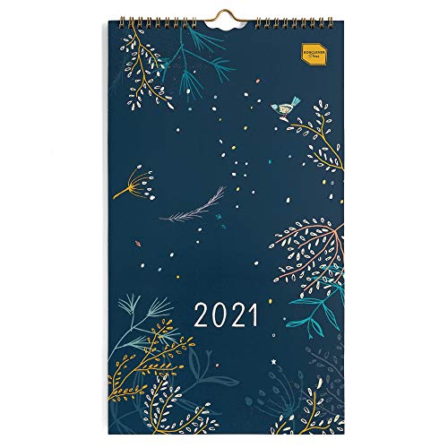 (en inglés) Everyday Calendar for Two de Boxclever Press. Calendario 2021 pared con diseño de columnas flexible hasta 4 personas. Calendario 2021 se adapta a cualquier horario. Calendario enero-dic‘21