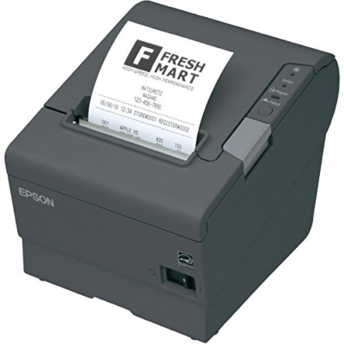 Epson TM-T88V (833) - Terminal de punto de venta (PS, EDG, EU, POS, Térmico, 1,41 x 3,39 mm, 0.06-0.07 µm, 79,5, 83,0 mm, Alámbrico)