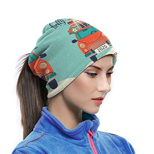 Ewtretr 2020 Christmas Neck Gaiter Warmer Hombres Mujeres Bufanda cálida a Prueba de Viento