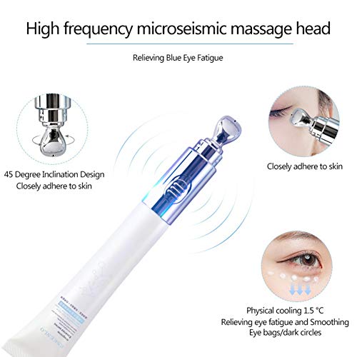 Eye Cream Yiitay Hydrating Firming Skin Anti-puffiness Dark Circles Eye Cream Eye Massage Roller