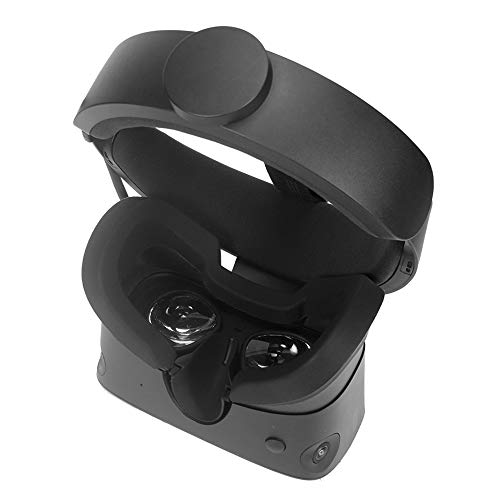 Eyglo Silicone VR Cover de la Cubierta Facial para Oculus Rift S VR Headset Resistente al Sudor Impermeable Almohadillas de Repuesto Oculus Rift S Accesorios