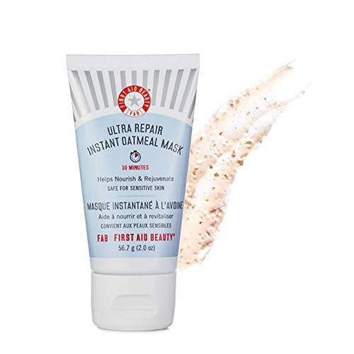 First Aid Beauty Ultra reparación máscara de harina de avena instantánea, 2 oz 2 onza