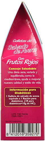 GALLETA AVENA + FRUTOS ROJOS 250 gr