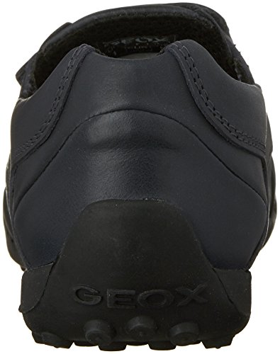 Geox J W.Snake Moc B, Mocasines para Niños, Azul (NAVYC4002), 34 EU