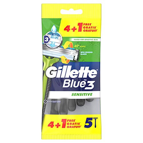 Gilette Blue3 Sensitive Disposable Blades For Men 50 g