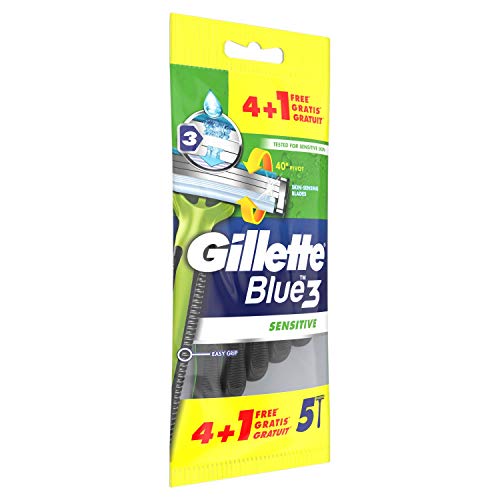 Gilette Blue3 Sensitive Disposable Blades For Men 50 g