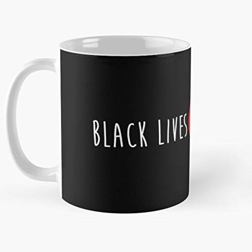 Greater Lives Race Then Than White Feelings Racism Black La Mejor Taza de café de cerámica Blanca de 11 oz