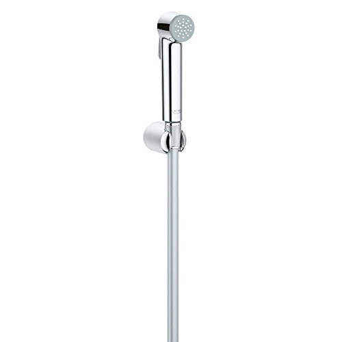 Grohe Tempesta-F Trigger Spray 30 - Teleducha accionada por botón, contiene alcachofa de ducha, flexo y soporte de pared (Ref. 27513001)