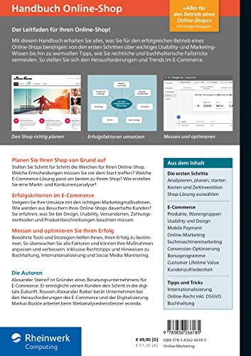 Handbuch Online-Shop: Strategien, Erfolgsrezepte und Lösungen für wirkungsvollen E-Commerce. Der Leitfaden für Ihren Durchbruch im Online-Handel