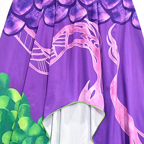 HJWL-Ropa De Vestir para Niños Grandes, Niñas, Disfraces, Descendientes 3 Dragones Fénix, Ropa para Niñas, Trajes De Maquillaje, Mono para Niños, Disfraces De Fiesta De Halloween (120cm,A)