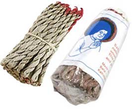 Hogar fragancia cuerda de incienso Nag Champa paz de mente tradicional Meditación Tibet Nepal 45 cuerdas