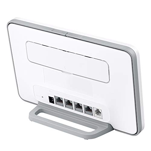 HUAWEI 4G Router 3 Pro B535 - Mobile WiFi 4G LTE (CAT.7) con punto de acceso WiFi, Soporte de selección automática WiFi de doble banda y beamforming, 4 puertos Gigabit, Instalación automática, Blanco