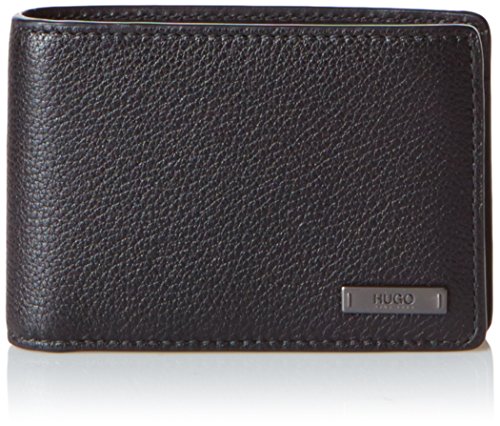 HUGO Element_6 CC Coin F 10191374 01, Billetera para Hombre, Negro (Black), 2.5x7.5x10.5 cm (W x H x D)