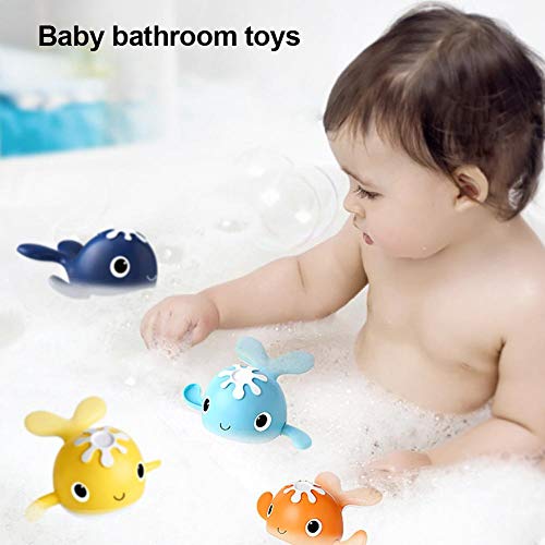 HUIJ Juguetes de baño para bebés, Juguetes de bañera flotantes, Juguetes de Piscina para niños pequeños bebés niños niñas niños Ducha horario de Verano