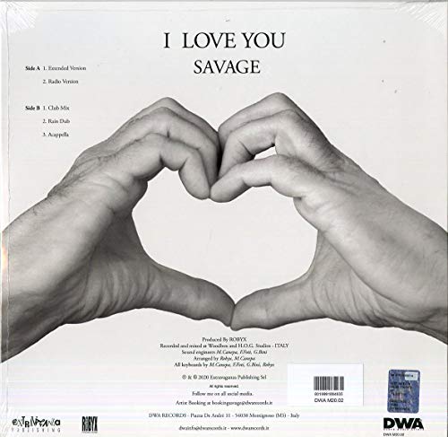 I Love You [Limited White Colored Vinyl] [Vinilo]