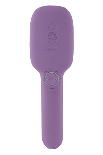 ikoo E-Styler Jet - Cepillo eléctrico de viaje alisador de pelo. Tecnología iónica y revestimiento cerámico. Compacto. Cabello sedoso y brillante. Bolsa termoresistente incluida.