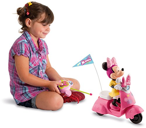 IMC Toys - Moto RC Scooter Minnie Pilas (Minnie Extraible) 43-180673