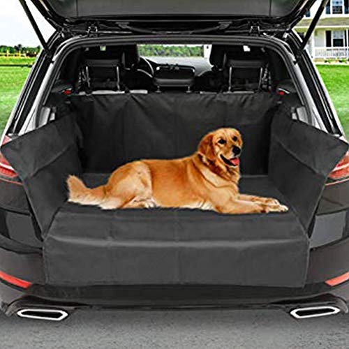 Iswell Impermeable Auto Mat Perros Cubierta Universal Tronco del Coche Cubierta del Perro de la protección Evitar la Humedad Cabello de Tierra Durable Pet Cargo Car Boot Liner Funda para Perros