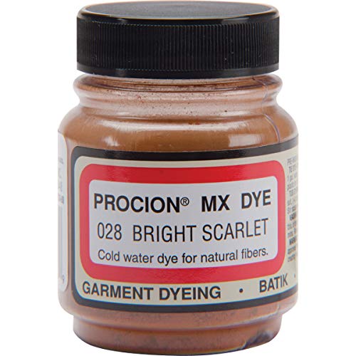 Jacquard Procion MX Tinte .33oz-Brillante Escarlata