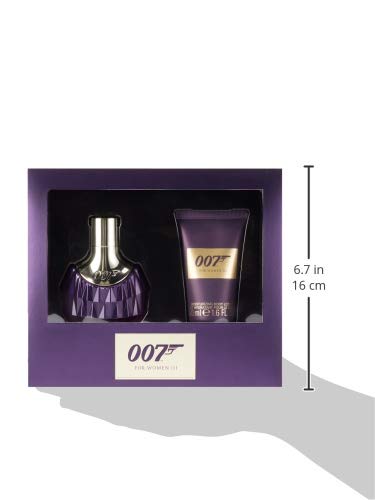 James Bond 007 - Set de perfume para mujer (perfume de 30 ml y loción corporal de 50 ml, 1 unidad de 80 ml)