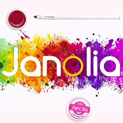 Janolia Esmaltes Semipermanente, 36 Colores Esmaltes de UV, Kit de Gel Esmaltes de Uñas, Manicura Kit para Principiantes y Profesionales, Esmalte de Fototerapia, Regalo Ideal