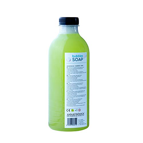 Juguetrónica - Líquido de pompas de jabón Bubble Soap XXL - 1 L