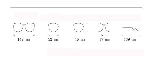 JXFS Lentes de Bloqueo de luz Azul, Lentes de Filtro UV livianas, clásicas para Hombres, Lentes Anti lejos, Anti Rayos Azules, Lectura para computadora y Juegos-4