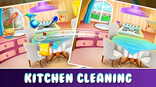 Keep Home Clean & tidy - Girls House Cleanup Game