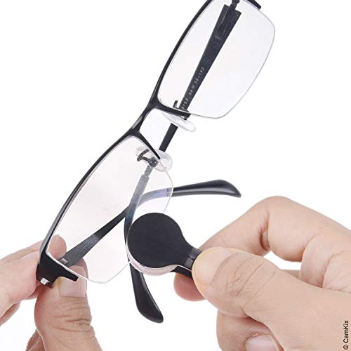 Kit de Limpieza para Gafas/Lentes de Sol - Herramienta de Limpieza para Lentes con 2 Conjuntos de Almohadillas, Atomizador de Limpieza para Lentes, 3 Paños de Microfibra - Resultados Impecables