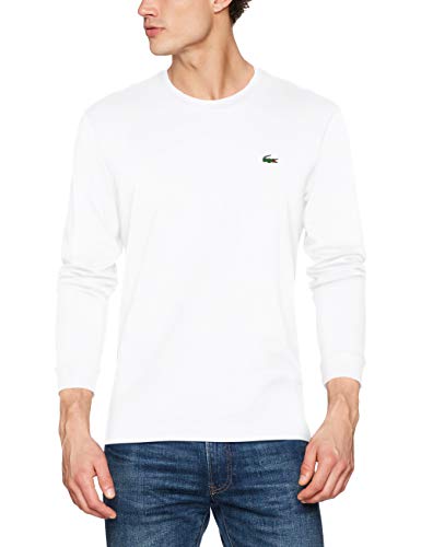 Lacoste Sport TH0123 Camiseta, Blanco (Blanc), XX-Large (Talla del Fabricante: 7) para Hombre