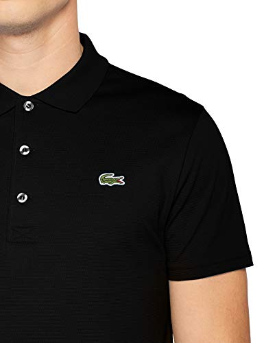 Lacoste Yh4801 Polo, Negro (Noir 031), XX-Large (Talla del Fabricante: 7) para Hombre