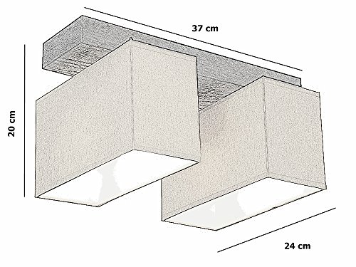 Lámpara de techo – WeRo Design Bilbao de 008B