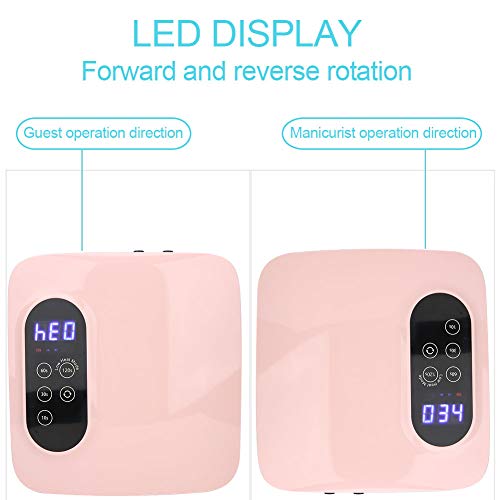 Lámpara Secador de Uñas LED 72W, Máquina De Manicura de Fototerapia Esmalte de uñas gel de curado ligero Secado Rápido Máquina De Uñas(02)