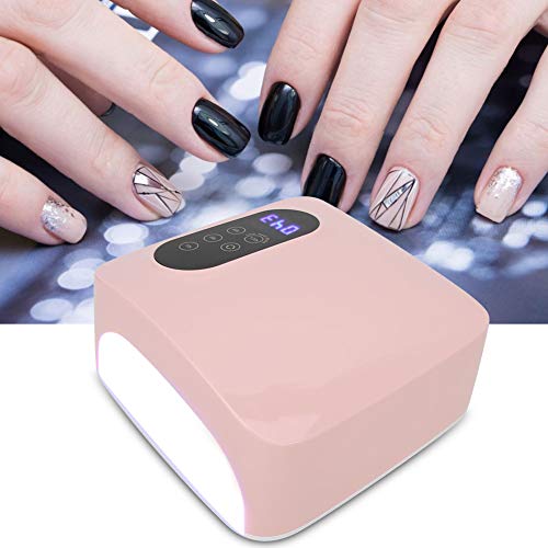 Lámpara Secador de Uñas LED 72W, Máquina De Manicura de Fototerapia Esmalte de uñas gel de curado ligero Secado Rápido Máquina De Uñas(02)