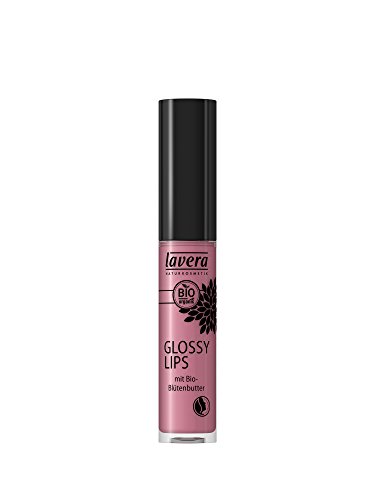 lavera Brillo de labios Glossy Lips -Soft Mauve 11 - cosméticos naturales 100% certificados - maquillaje - 6 ml