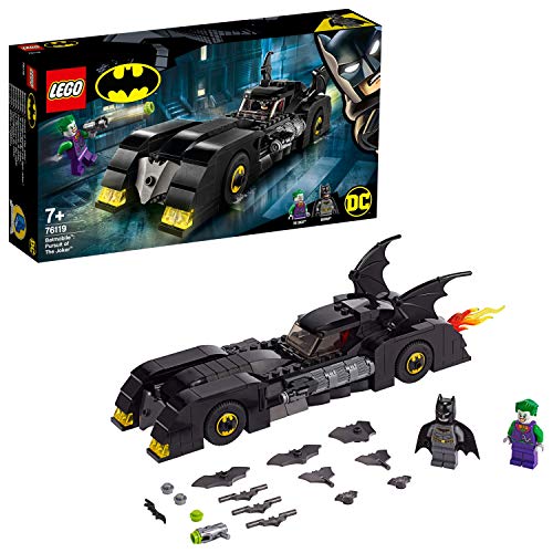 LEGO Super Heroes - Batmobile: La Persecución del Joker Juguete de construcción de Vehículo de Batman, Novedad 2019 (76119) , color/modelo surtido