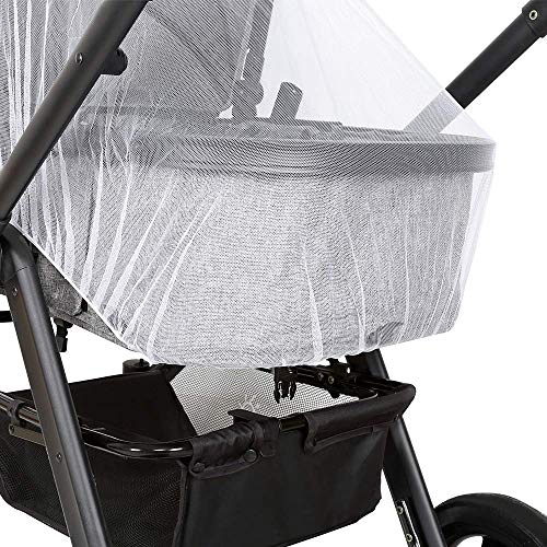 LEMESO Universal Mosquitera Carrito Bebé Mosquitera para Cochecito (Blanco)