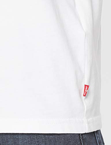 Levi's Graphic Top Camiseta Deportiva de Tirantes, Blanco (Hm Tank Ssnl White 0000), Small para Hombre