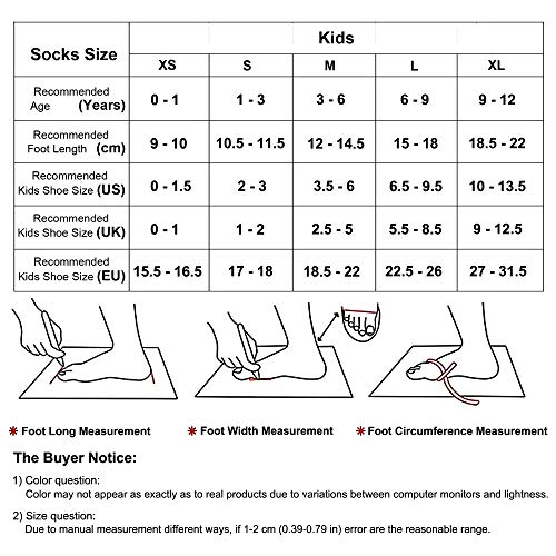 LifeWheel Bebé Muchachos Chicas Estudiante Dibujos animados Algodón Respirable Vestimenta Casual Medio Calcetines de becerro 1-12 Años (5 o 15 pares)