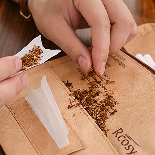 Lilily_store Estuche para Tabaco - Calidad Bolsa de Tabaco del único Papel de Tyvek con increíblemente Anti-Rasgado y característica Impermeable, Caja Unisex del Tabaco para el Uso Diario