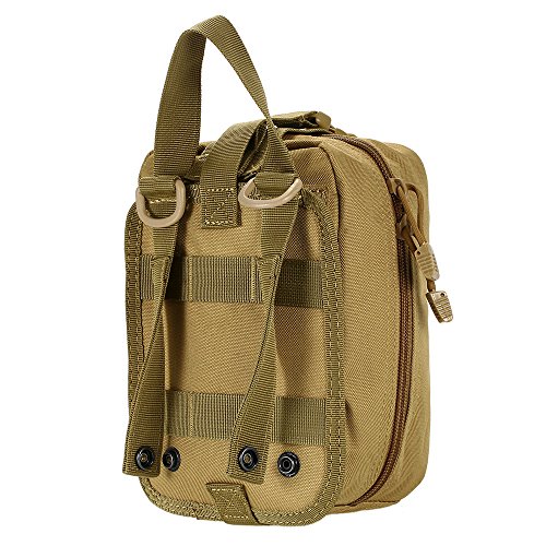 Lixada Molle Médico Bolsa Botiquín de Primeros Auxilios Supervivencia Emergencia para Hogar Camping Caza