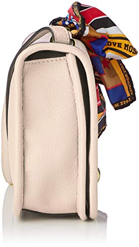 Love Moschino Grain Pu, Bandolera para Mujer, Marfil (Avorio), 15x10x15 centimeters (W x H x L)