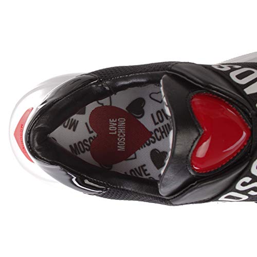 Love Moschino Mujer Running Zapatillas Nero 39 EU