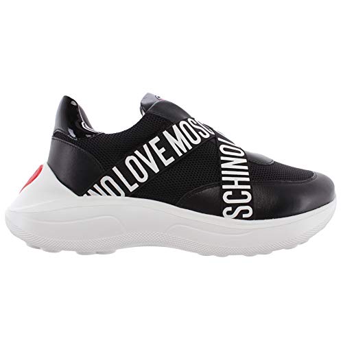 Love Moschino Mujer Running Zapatillas Nero 39 EU