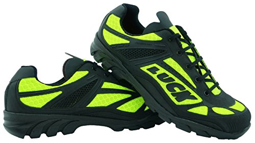 LUCK Zapatillas de Ciclismo Predator 18.0,con Suela de EVA Ideal para Poder adaptarte a Cualquier Terreno y disciplina Deportiva. (43 EU, Amarillo)