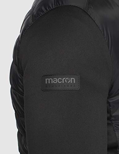 Macron Sochi Athleisure Chaqueta, Hombre, Negro, X-Large