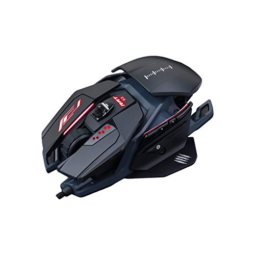 Mad Catz R.A.T. Pro S3 - Ratón (Mano Derecha, Óptico, USB, 7200 dpi, 8000 pps, Negro)