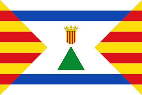 magFlags Bandera Large Monterde-Zaragoza | Bandera Paisaje | 1.35m² | 90x150cm