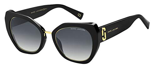 Marc Jacobs Marc 313/G/S FQ Gafas, BLACK/GY GREY, 53 Mujeres